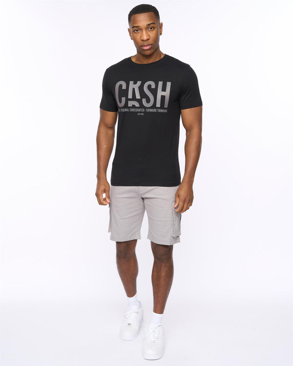 Crosshatch Solari T-Shirt Black