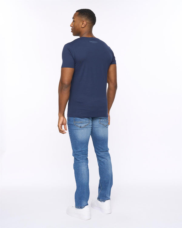 Crosshatch Solari T-Shirt Navy