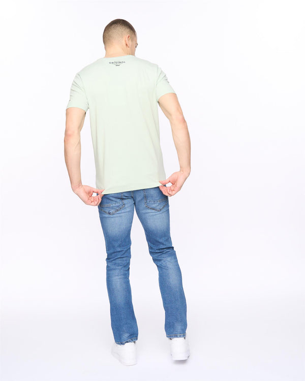 Crosshatch Squarebox T-Shirt Mint