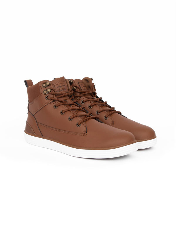 Crosshatch Staiger Hi-Tops Tan