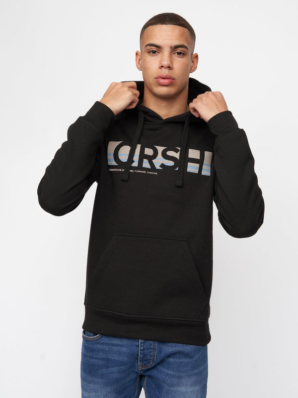 Crosshatch Sullivan Hoodie Black