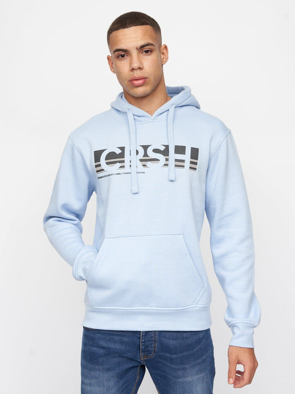 Crosshatch Sullivan Hoodie Light Blue