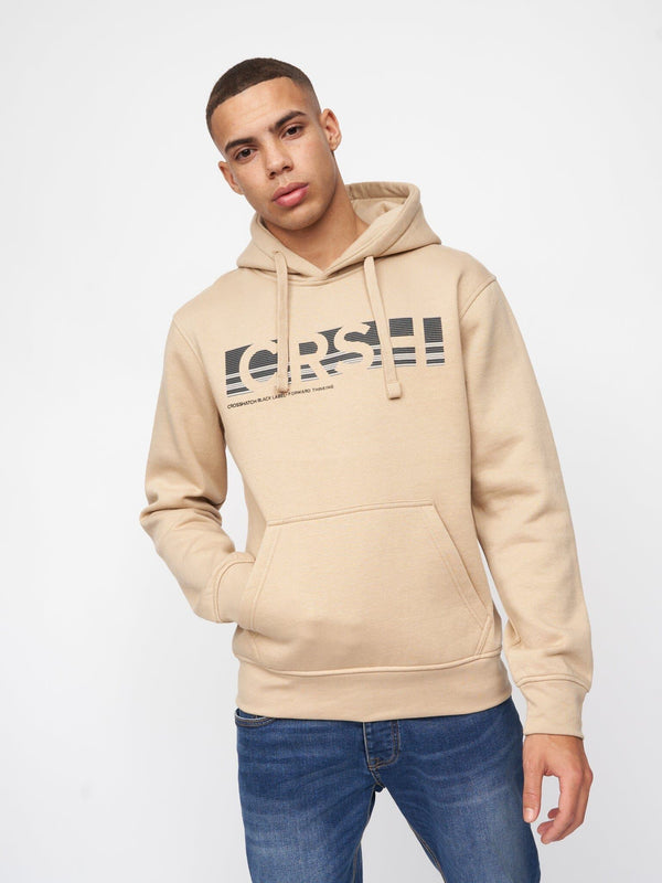 Crosshatch Sullivan Hoodie Stone