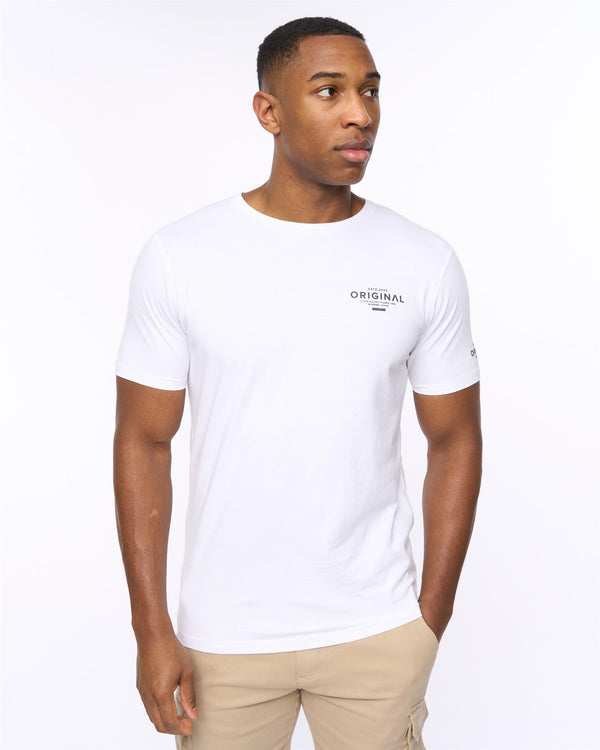 Crosshatch Summevibe T-Shirt White