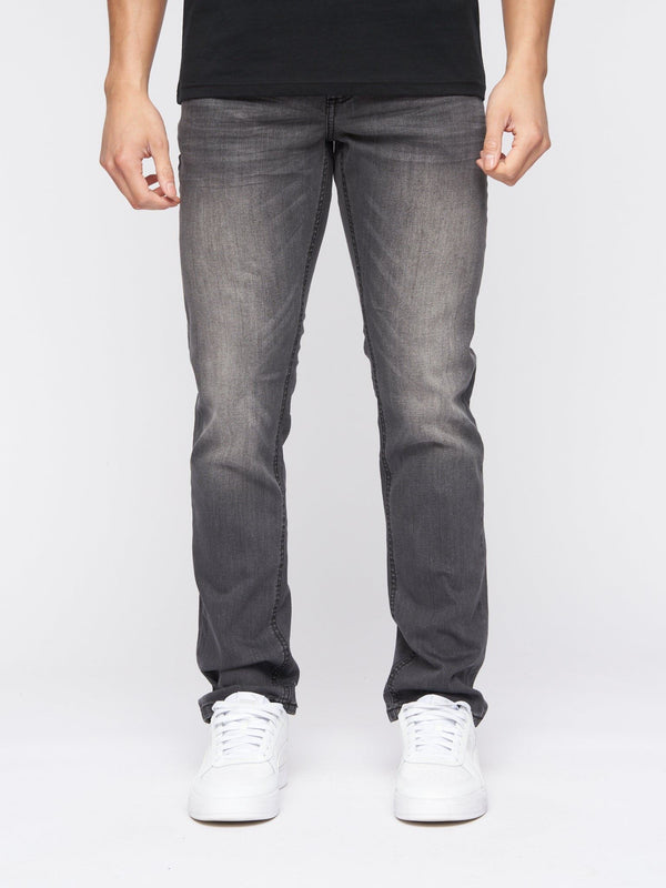 Crosshatch Svelte Slim Fit Stretch Jeans Dark Grey