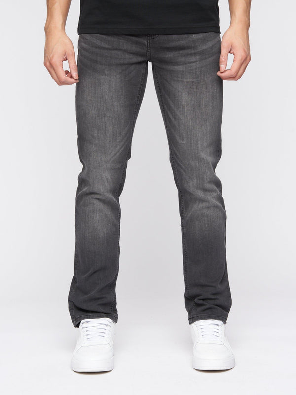 crosshatch Svelte Slim Fit Stretch Jeans Grey Wash