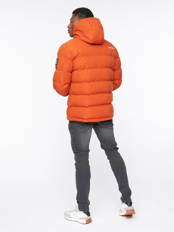 Crosshatch Tenthley Embossed Jacket Burnt Orange