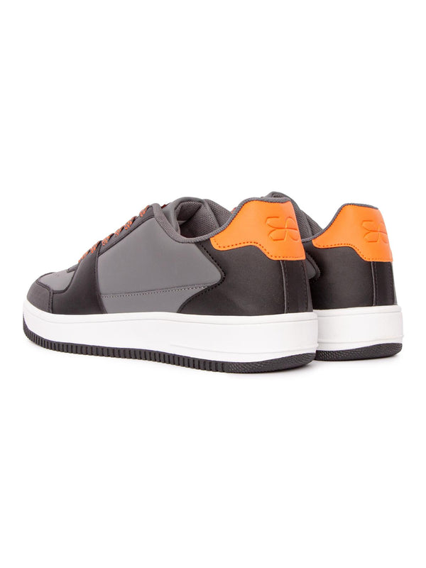 Crosshatch Toribio Trainers Black/Grey