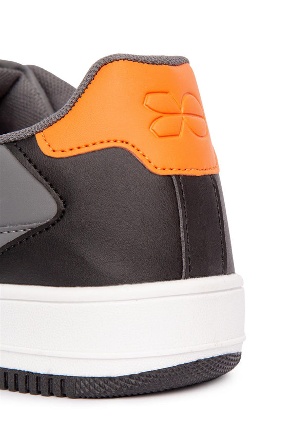 Crosshatch Toribio Trainers Black/Grey