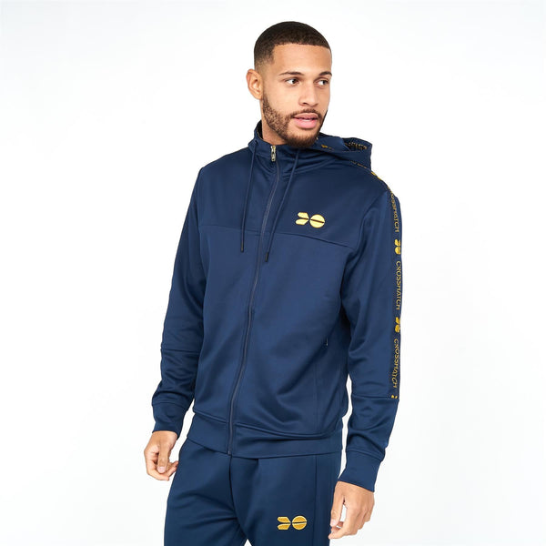 Crosshatch Trackside Tracksuit Navy