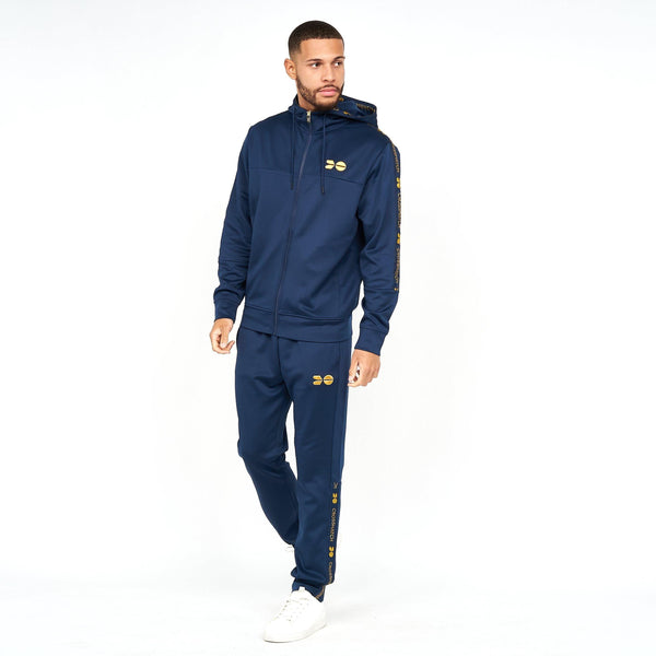 crosshatch Trackside Tracksuit Navy
