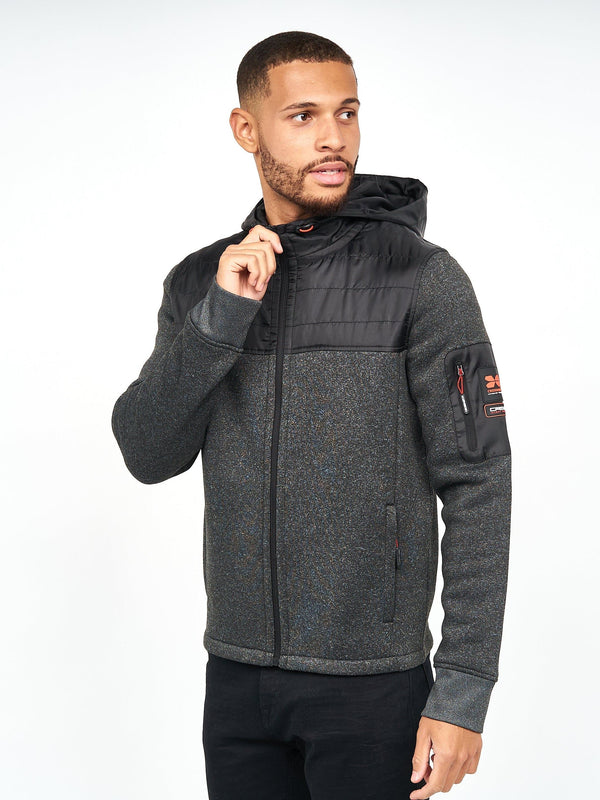 Crosshatch Tradmax Jacket Black