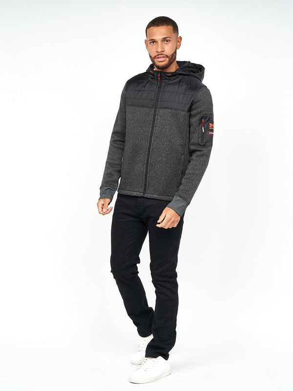 Crosshatch Tradmax Jacket Black
