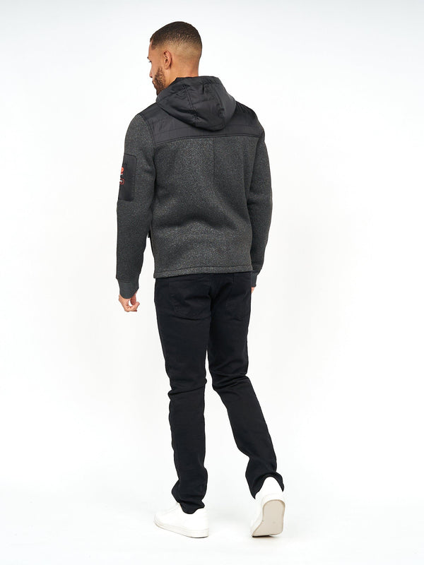 Crosshatch Tradmax Jacket Black