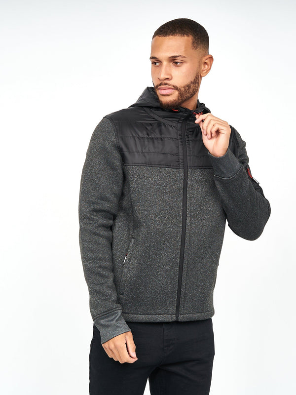 crosshatch Tradmax Jacket Black