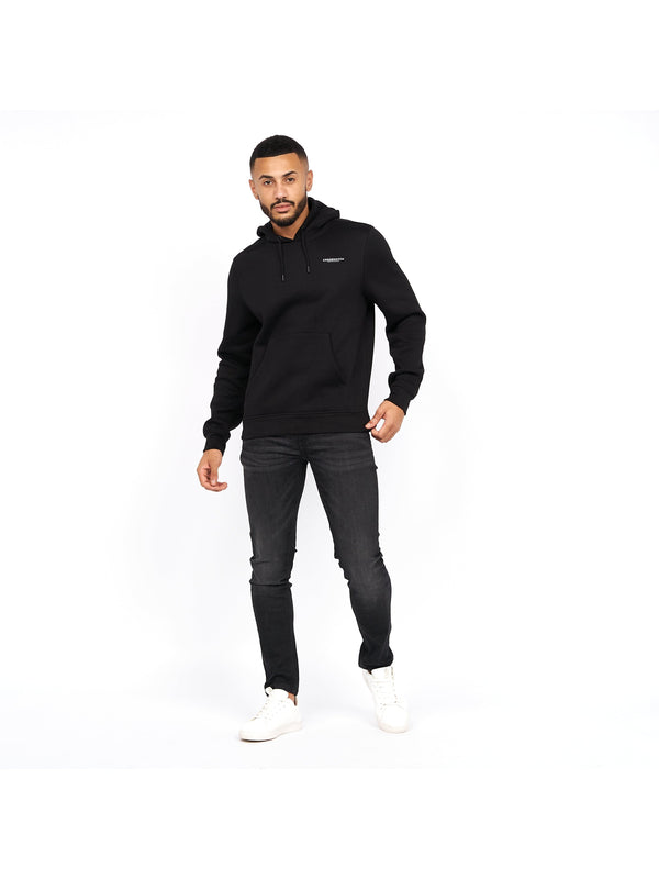 Crosshatch Traymax Hoodie 2pk Black/Grey Marl