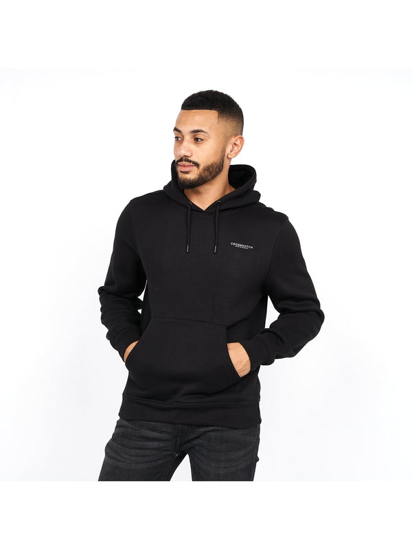 Crosshatch Traymax Hoodie 2pk Black/Grey Marl