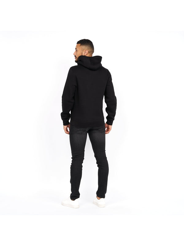 Crosshatch Traymax Hoodie 2pk Black/Grey Marl