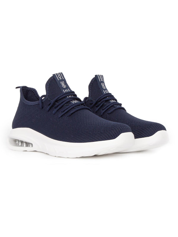 Crosshatch Trevel Trainers Navy