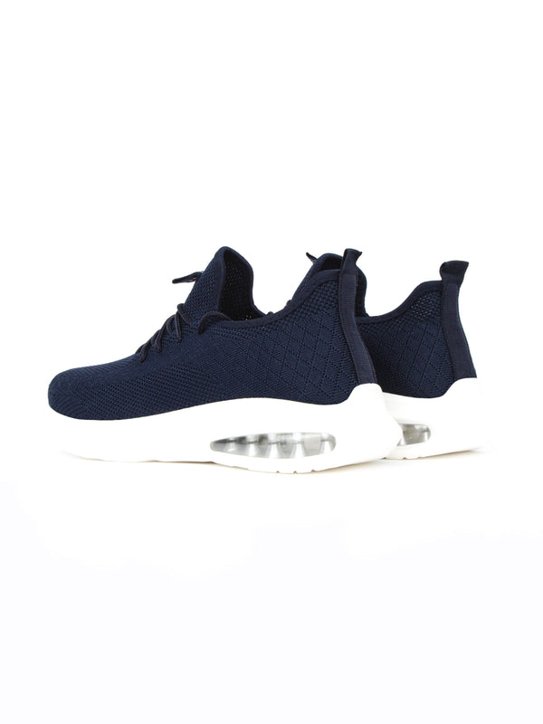 Crosshatch Trevel Trainers Navy