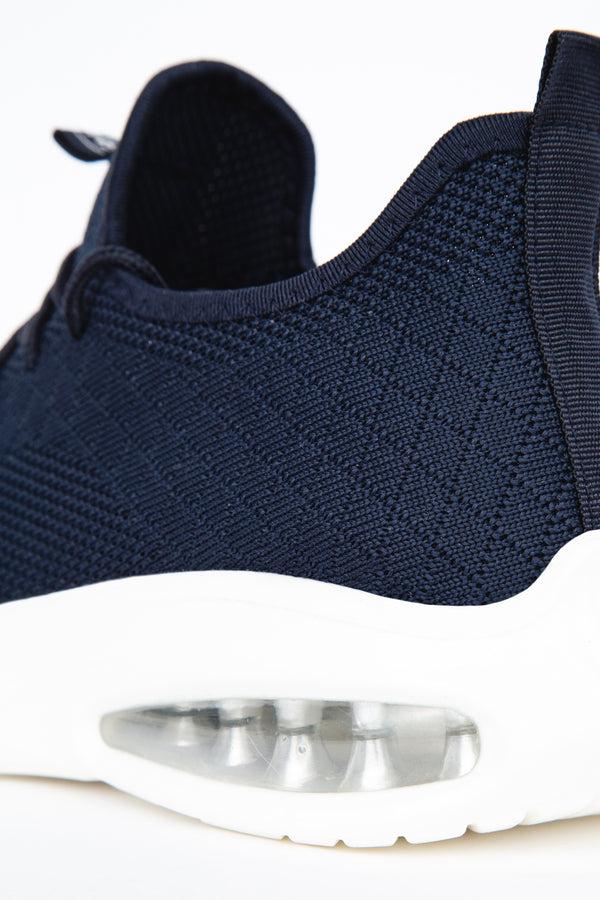 Crosshatch Trevel Trainers Navy