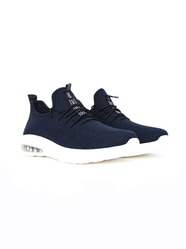 crosshatch Trevel Trainers Navy