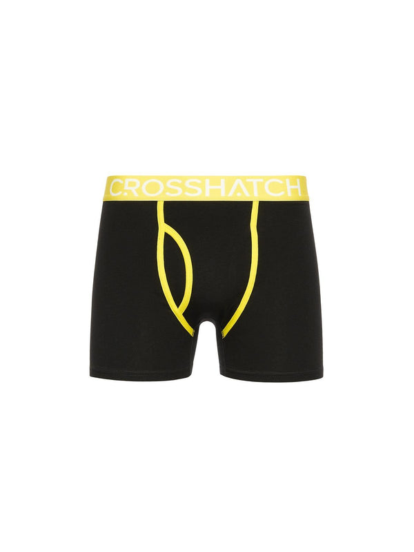 Crosshatch Trioglow Boxers 3pk Black
