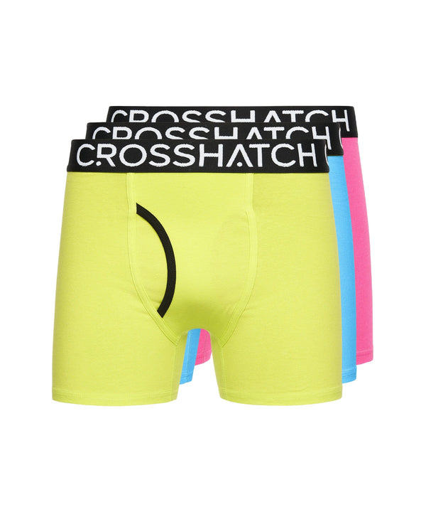 Crosshatch Trioglow Boxers 3pk Bright Pack