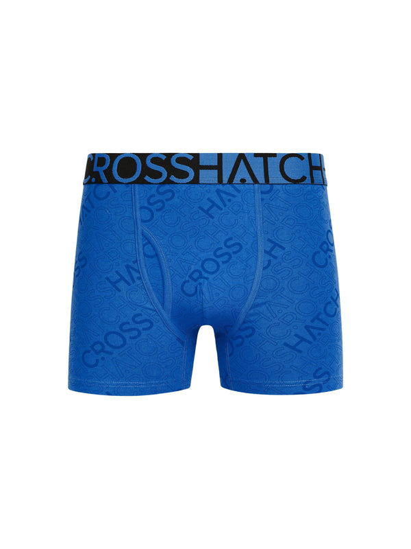 Crosshatch Typan Boxers 3pk Blue