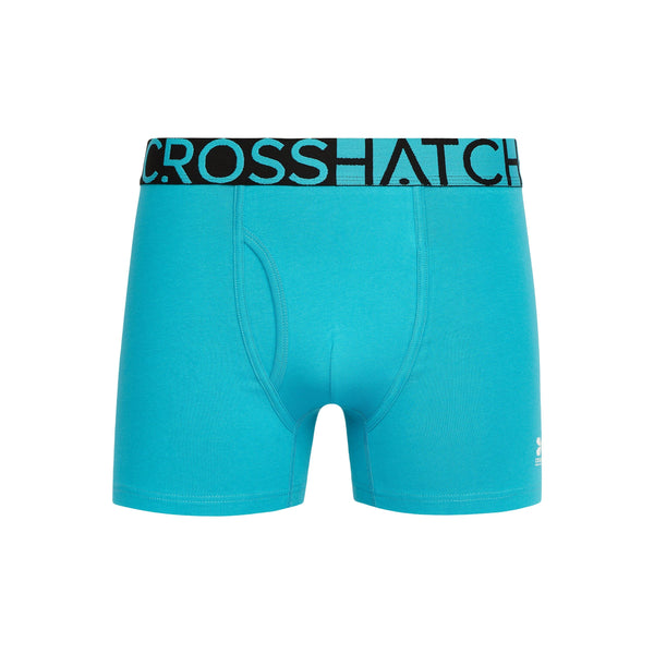 Crosshatch Typan Boxers 3pk Teal