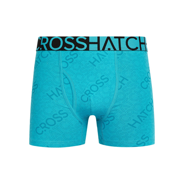 Crosshatch Typan Boxers 3pk Teal