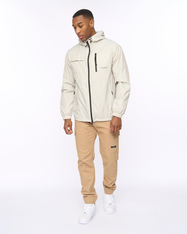 Crosshatch Utilate Jacket Light Stone