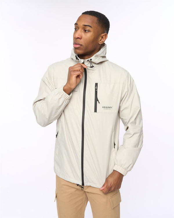 Crosshatch Utilate Jacket Light Stone