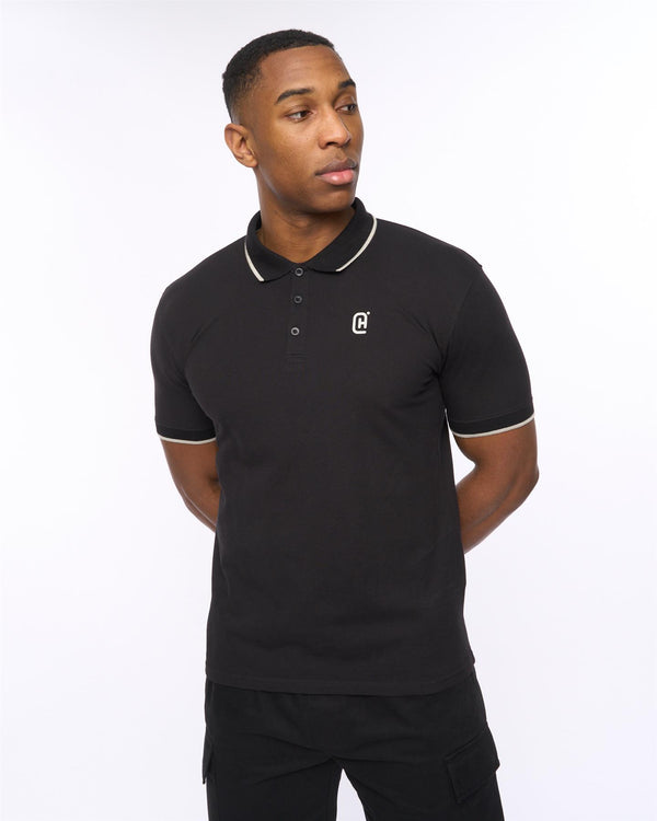 Crosshatch Utilate Polo Black