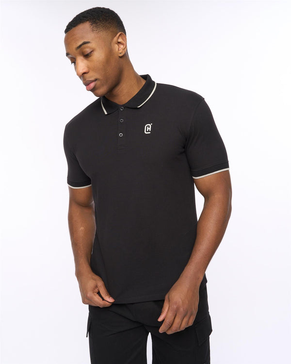 crosshatch Utilate Polo Black