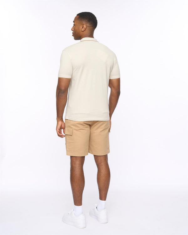 Crosshatch Utilate Polo Light Stone