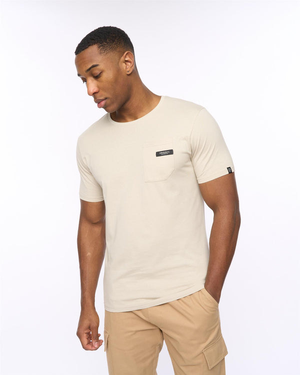 Crosshatch Utilate T-Shirt Light Stone