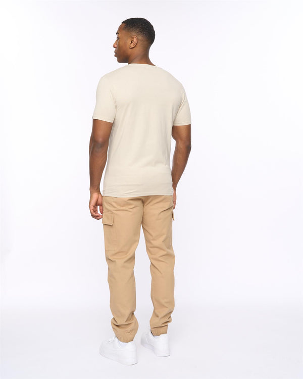 Crosshatch Utilate T-Shirt Light Stone