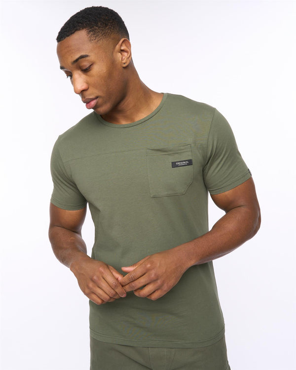 Crosshatch Utilate T-Shirt Thyme