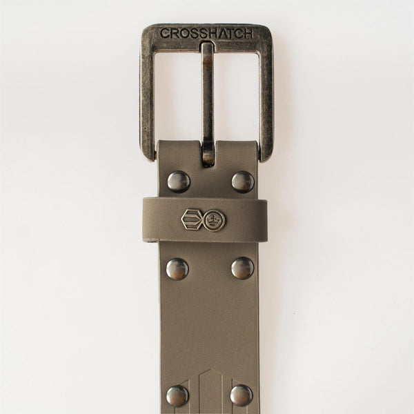Crosshatch Vescio Belt Grey