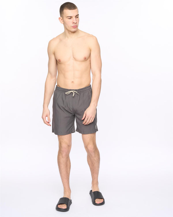 Crosshatch Wabasso Swim Shorts Charcoal