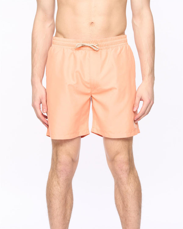 Crosshatch Wabasso Swim Shorts Coral