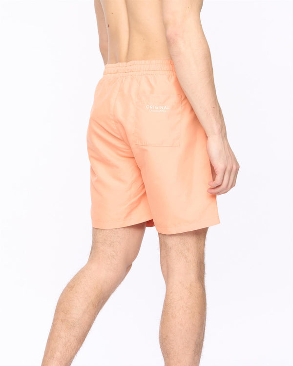 Crosshatch Wabasso Swim Shorts Coral