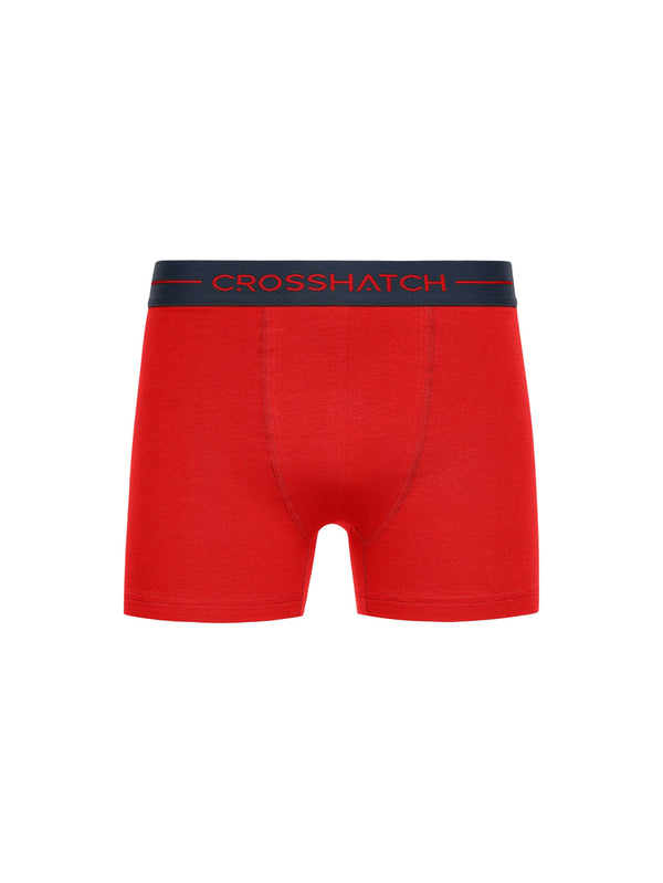 Crosshatch Warbler Boxers 3pk Red