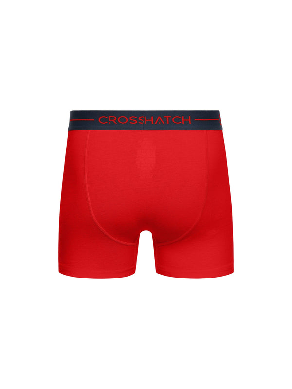 Crosshatch Warbler Boxers 3pk Red
