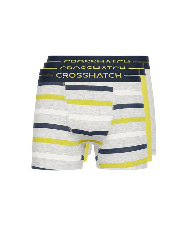 Crosshatch Warbler Boxers 3pk Yellow
