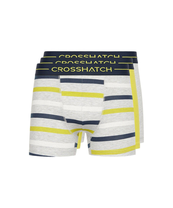 crosshatch Warbler Boxers 3pk Yellow