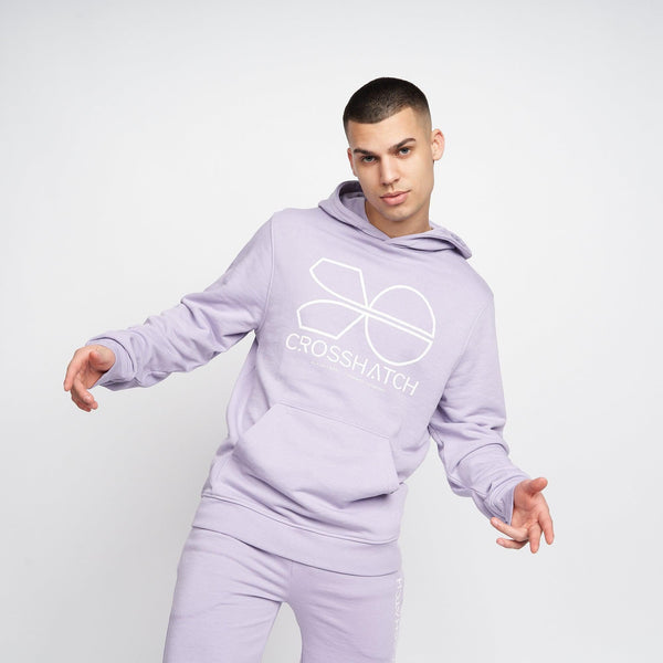 Crosshatch Zieman Hoodie Light Purple
