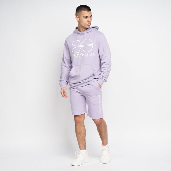 Crosshatch Zieman Hoodie Light Purple