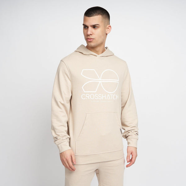 Crosshatch Zieman Hoodie Stone